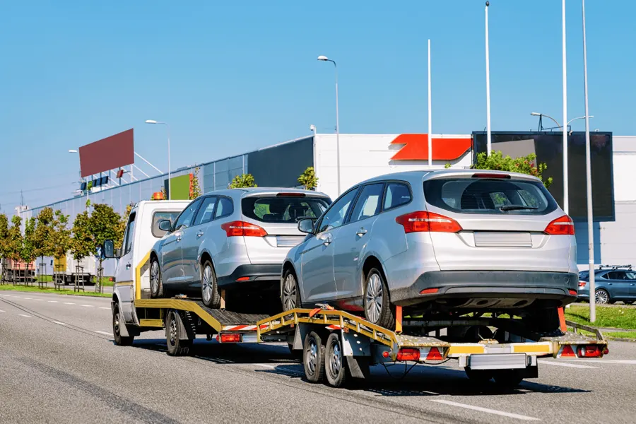Single Level Multi Vehicle Trailer